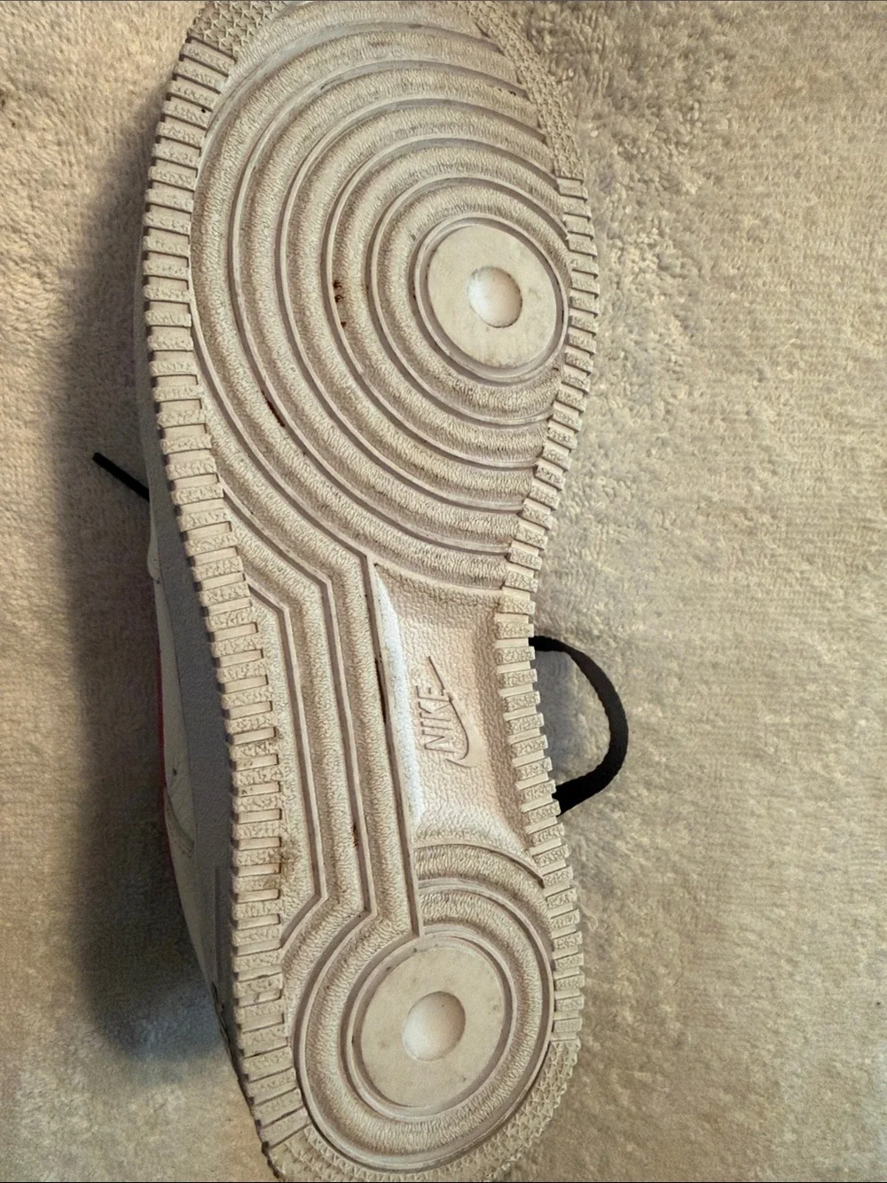 Nike White and Pink Women's Casual Sneakers